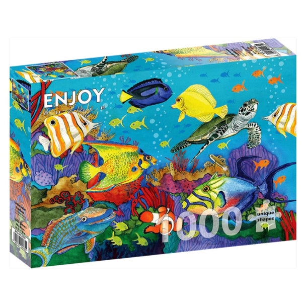 Enjoy Underwater Rainbow 1000pc Jigsaw Puzzle