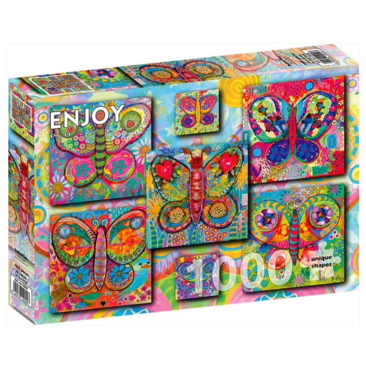 Enjoy Butterflies 1000pc Jigsaw Puzzle