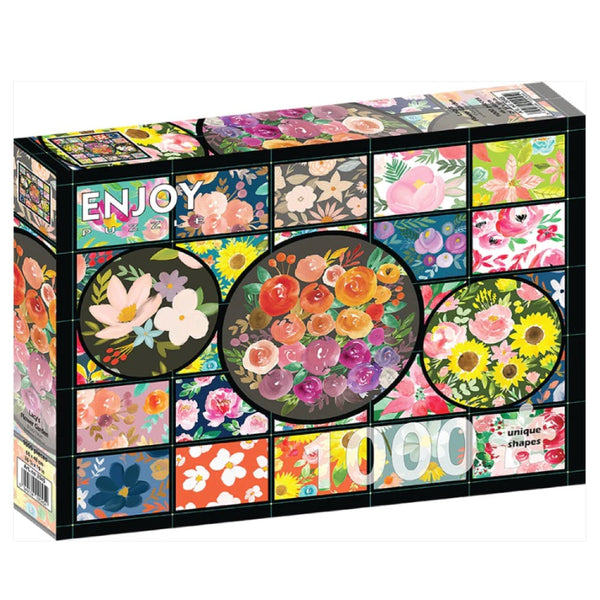 Enjoy Lacys Flower Garden 1000pc Jigsaw Puzzle