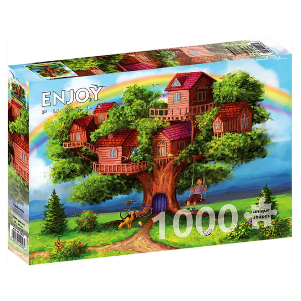 Enjoy Treehouses 1000pc Jigsaw Puzzle