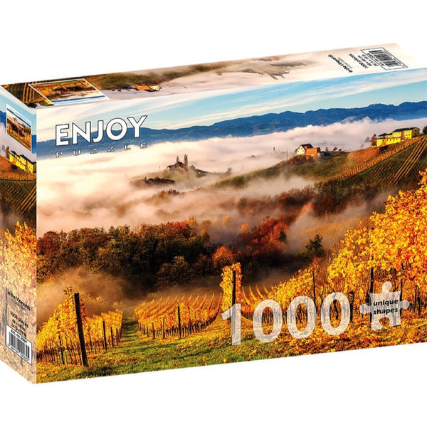 Enjoy In the Vineyards 1000pc Jigsaw Puzzle