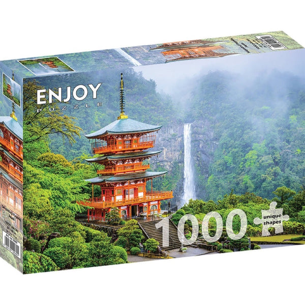 Enjoy Seiganto-ji Pagoda Japan 1000pc Jigsaw Puzzle