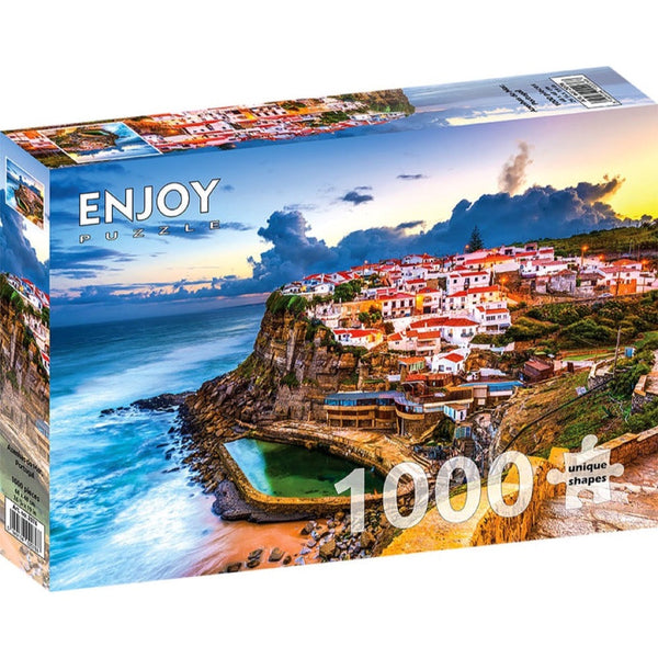 Enjoy Azenhas do Mar Portugal 1000pc Jigsaw Puzzle