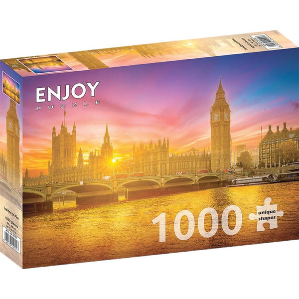 Enjoy London on Fire 1000pc Jigsaw Puzzle