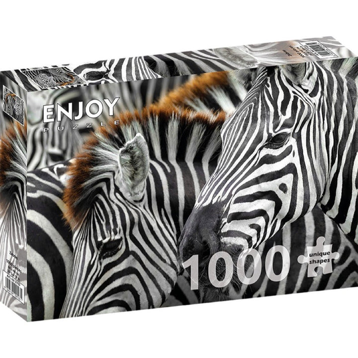 Enjoy Zebras 1000pc Jigsaw Puzzle