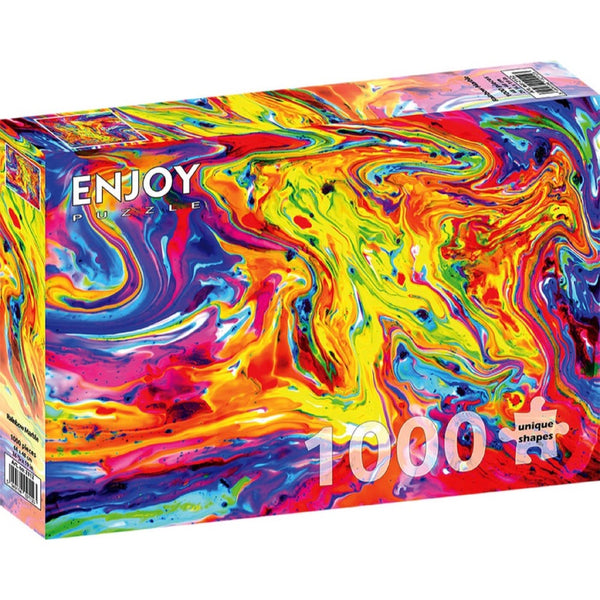 Enjoy Rainbow Marble 1000pc Jigsaw Puzzle