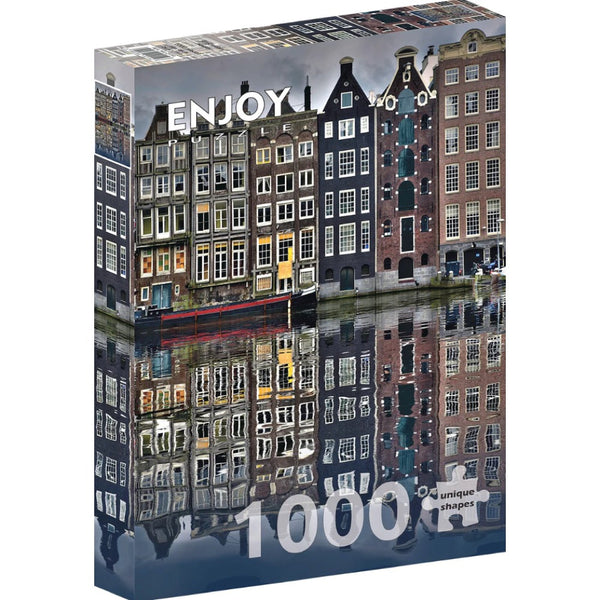 Enjoy Amsterdam Houses 1000pc Jigsaw Puzzle