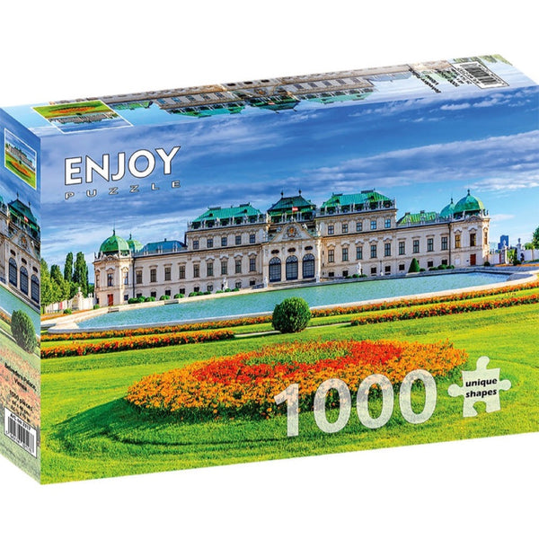 Enjoy Belvedere Palace Vienna 1000pc Jigsaw Puzzle