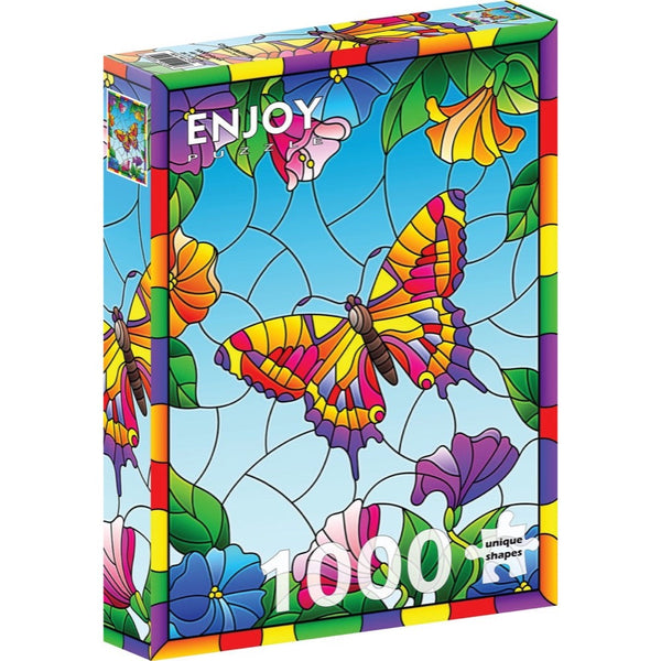 Enjoy Crystal Butterfly 1000pc Jigsaw Puzzle