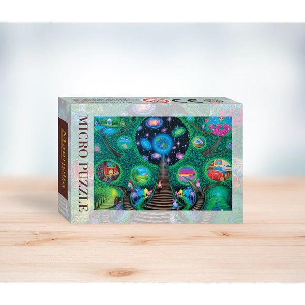 Magnolia Gnomes World Becca Lennon Ray Micro Jigsaw Puzzle