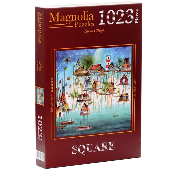 Magnolia Puzzle 1011 Pier City Nihal Cifter Special Edition 1023pc Jigsaw Puzzle