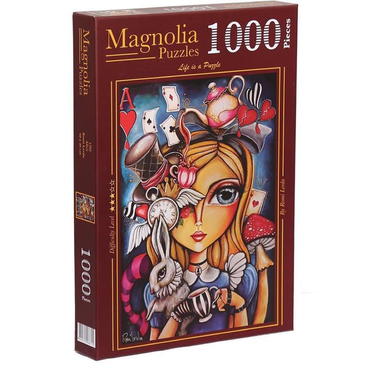 Magnolia Puzzle 1702 Alice Romi Lerda Special Edition 1000pc Jigsaw Puzzle