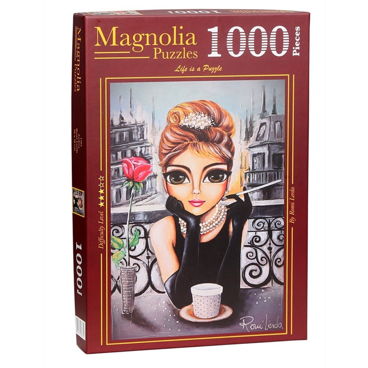 Magnolia Puzzle 1704 Audrey Romi Lerda Special Edition 1000pc Jigsaw Puzzle