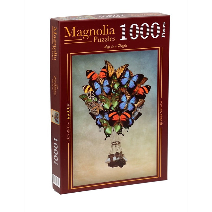 Magnolia Puzzle 2304 Butterfly Balloon 1000pc Jigsaw Puzzle