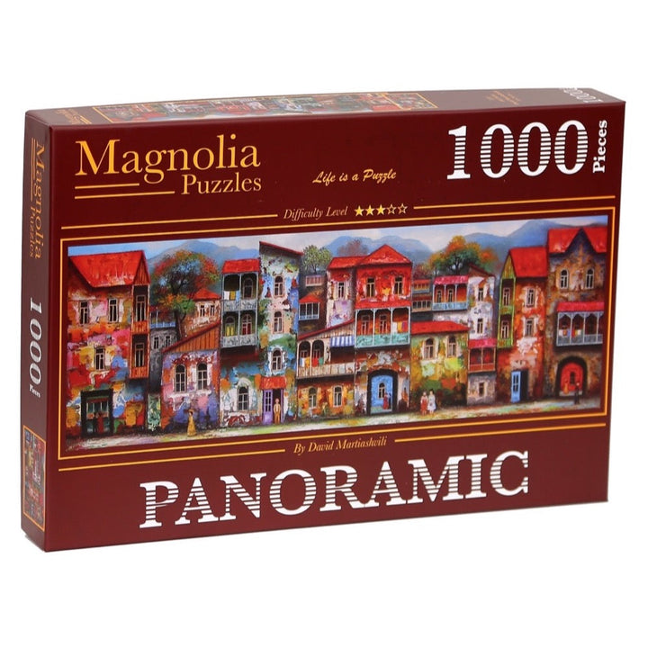 Magnolia Puzzle 2311 Old Tbilisi Panoramic David Martiashvili Special Edition 1000pc Jigsaw Puzzle