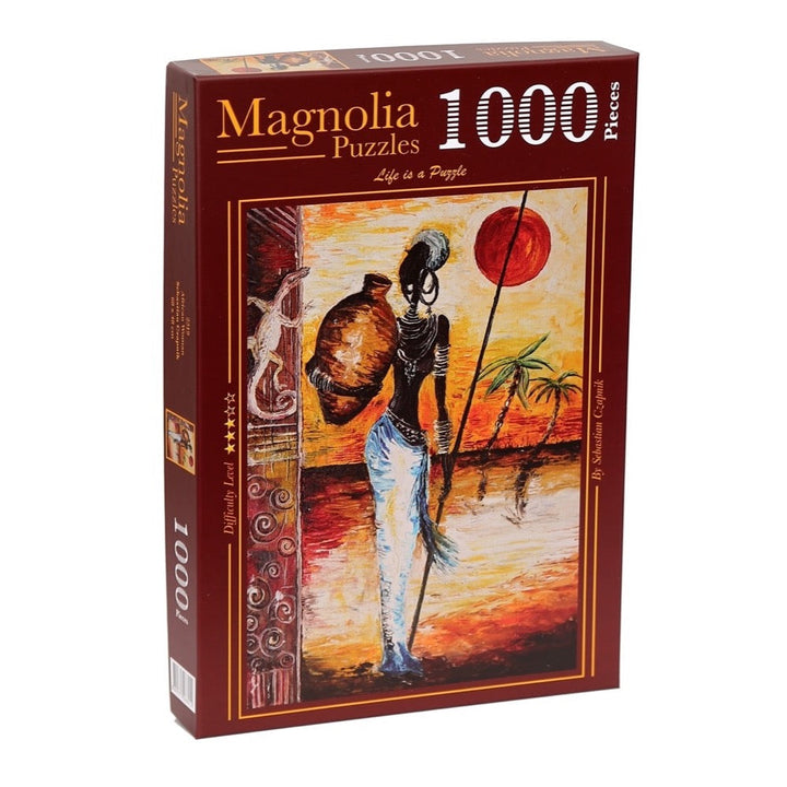 Magnolia Puzzle 2319 African Woman 1000pc Jigsaw Puzzle