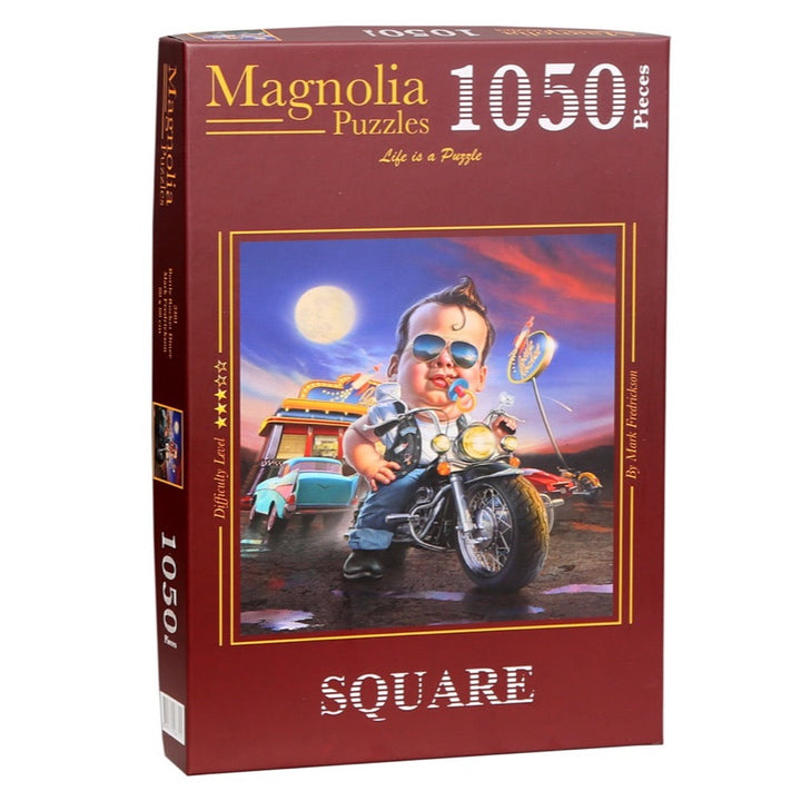 Magnolia Puzzle 3401 Bottle Rocket Diner Mark Fredrickson Special Edition 1050pc Jigsaw Puzzle