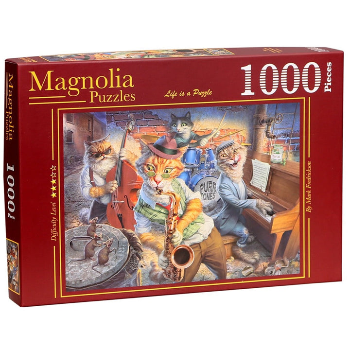 Magnolia Puzzle 3403 Groupies at Risk Mark Fredrickson Special Edition 1000pc Jigsaw Puzzle