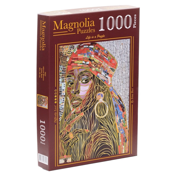 Magnolia Puzzle 3412 African Beauty Irina Bast Special Edition 1000pc Jigsaw Puzzle