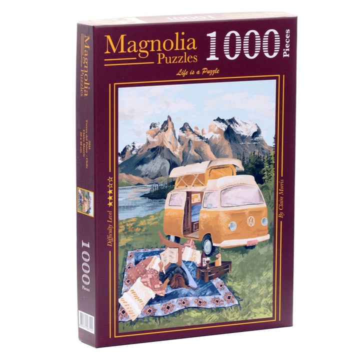 Magnolia Puzzle 3444 Torres del Paine Chile Claire Morris Special Edition 1000pc Jigsaw Puzzle