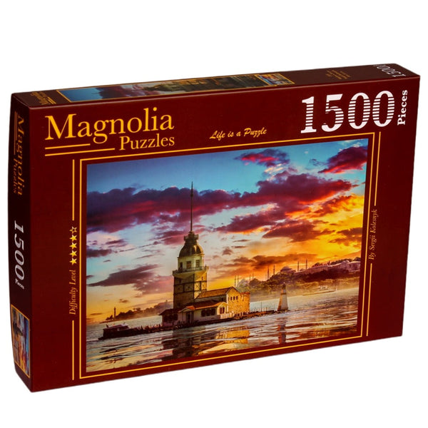 Magnolia Puzzle 3516 Maidens Tower 1500pc Jigsaw Puzzle