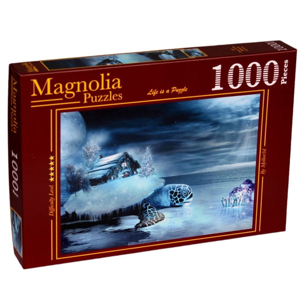 Magnolia Puzzle 3517 House and Turtle 1000pc Jigsaw Puzzle