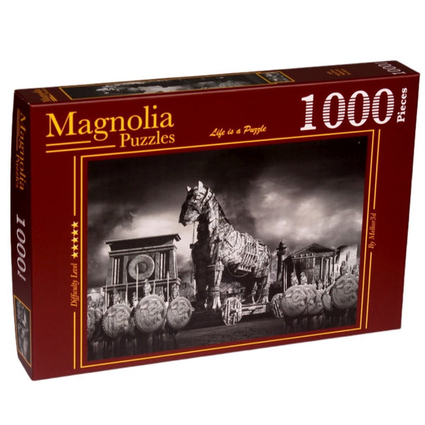 Magnolia Puzzle 3519 Fall of Troy 1000pc Jigsaw Puzzle