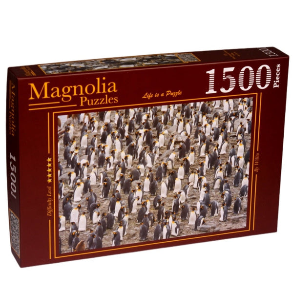 Magnolia Puzzle 3521 King Penguin Colony 1500pc Jigsaw Puzzle