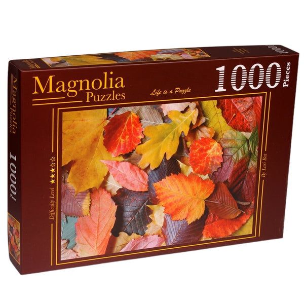 Magnolia Puzzle 3525 Colorful Leaves 1000pc Jigsaw Puzzle