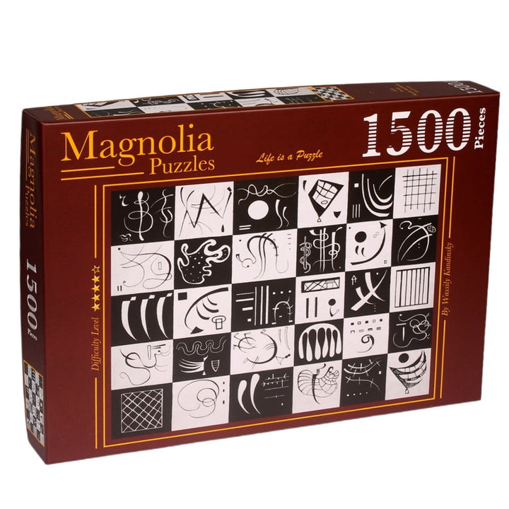 Magnolia Puzzle 3530 Otuz Damali/Kareler Trente 1500pc Jigsaw Puzzle