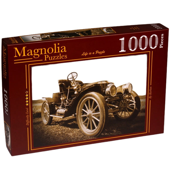 Magnolia Puzzle 3531 Retro Araba Retro Car 1000pc Jigsaw Puzzle