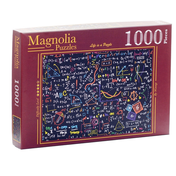 Magnolia Puzzle 3537 Maths 1000pc Jigsaw Puzzle