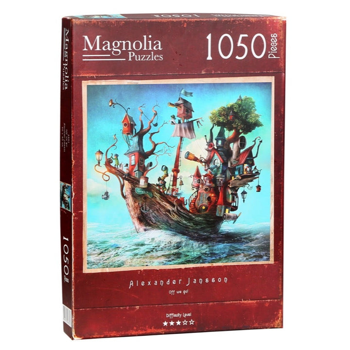 Magnolia Puzzle 4601 Off We Go Alexander Jansson Special Edition 1050pc Jigsaw Puzzle