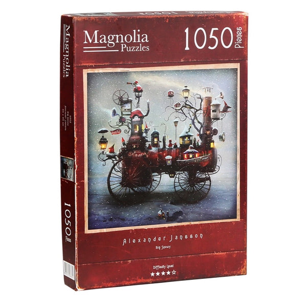 Magnolia Puzzle 4602 Big Snowy Alexander Jansson Special Edition 1050pc Jigsaw Puzzle