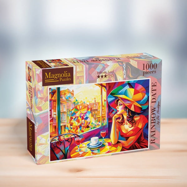 Magnolia 8608 Rainbow Date Elif Hurdogan Special Edition 1000pc Jigsaw Puzzle