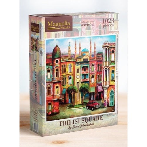 Magnolia 9502 Tbilisi Square David Martiashvili Special Edition 1000pc Jigsaw Puzzle