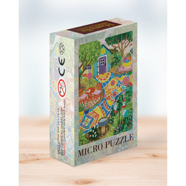 Magnolia Garden Mosaic Micro Jigsaw Puzzle