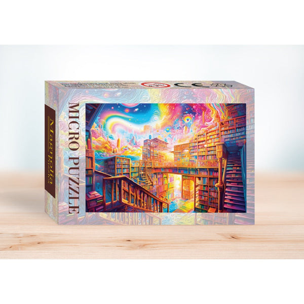 Magnolia Library City Micro Jigsaw Puzzle