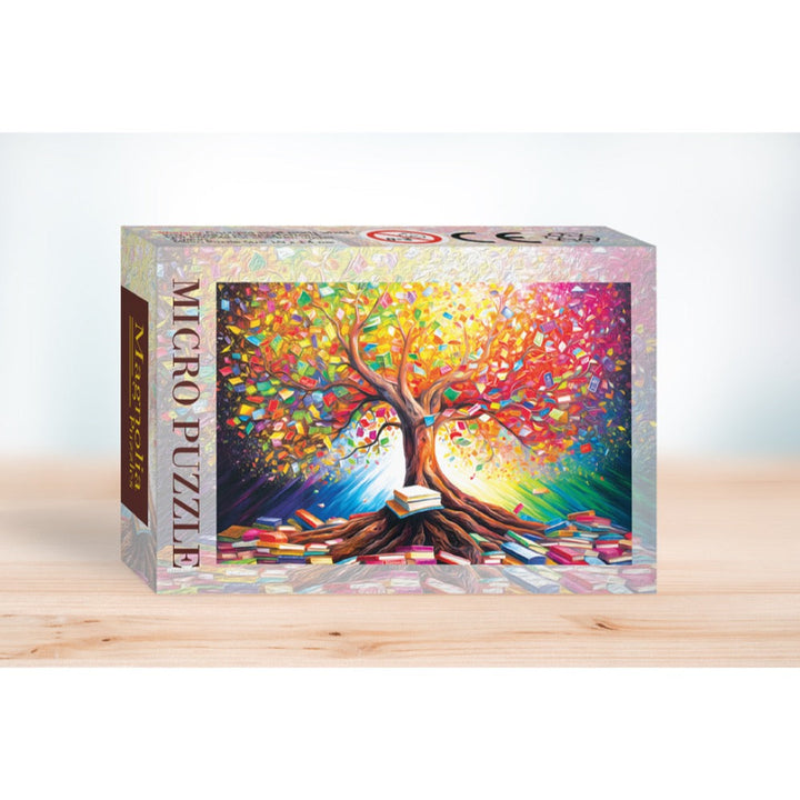 Magnolia Tree of Books Micro Jigsaw Puzzle