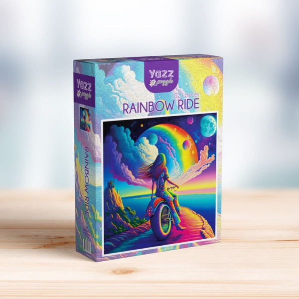 Yazz Puzzle 1908 Rainbow Ride 1023pc Jigsaw Puzzle