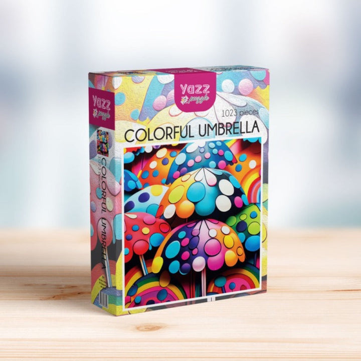 Yazz Puzzle 3841 Colourful Umbrella 1023pc Jigsaw Puzzle