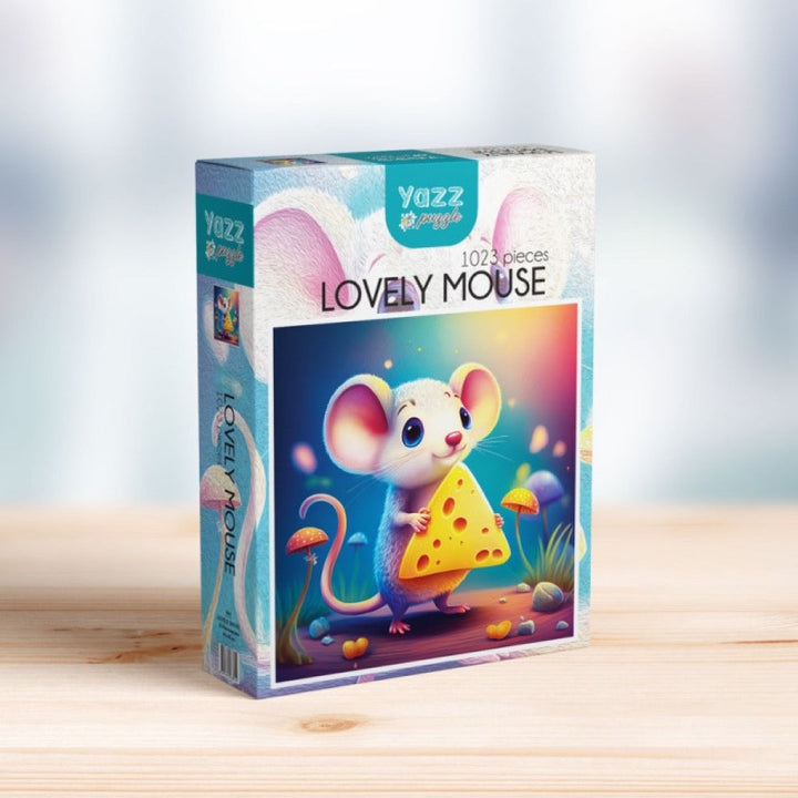 Yazz Puzzle 3845 Lovely Mouse 1023pc Jigsaw Puzzle