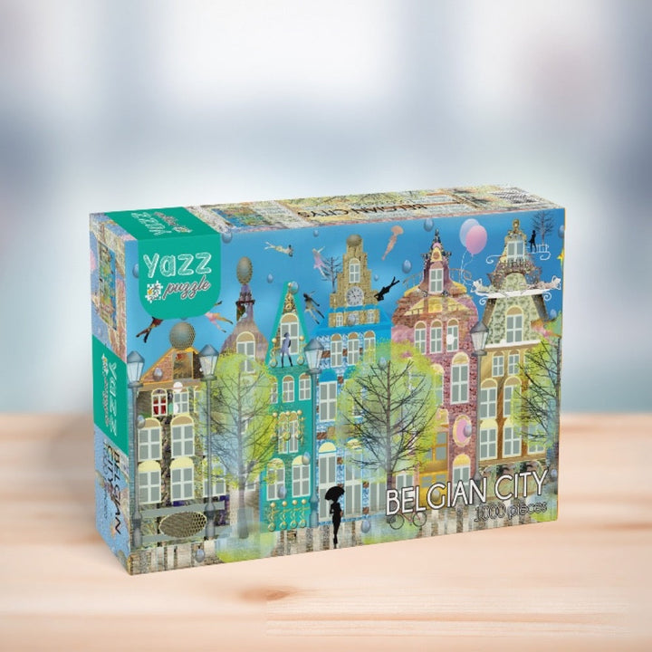 Yazz Puzzle 3846 Belgian City 1000pc Jigsaw Puzzle